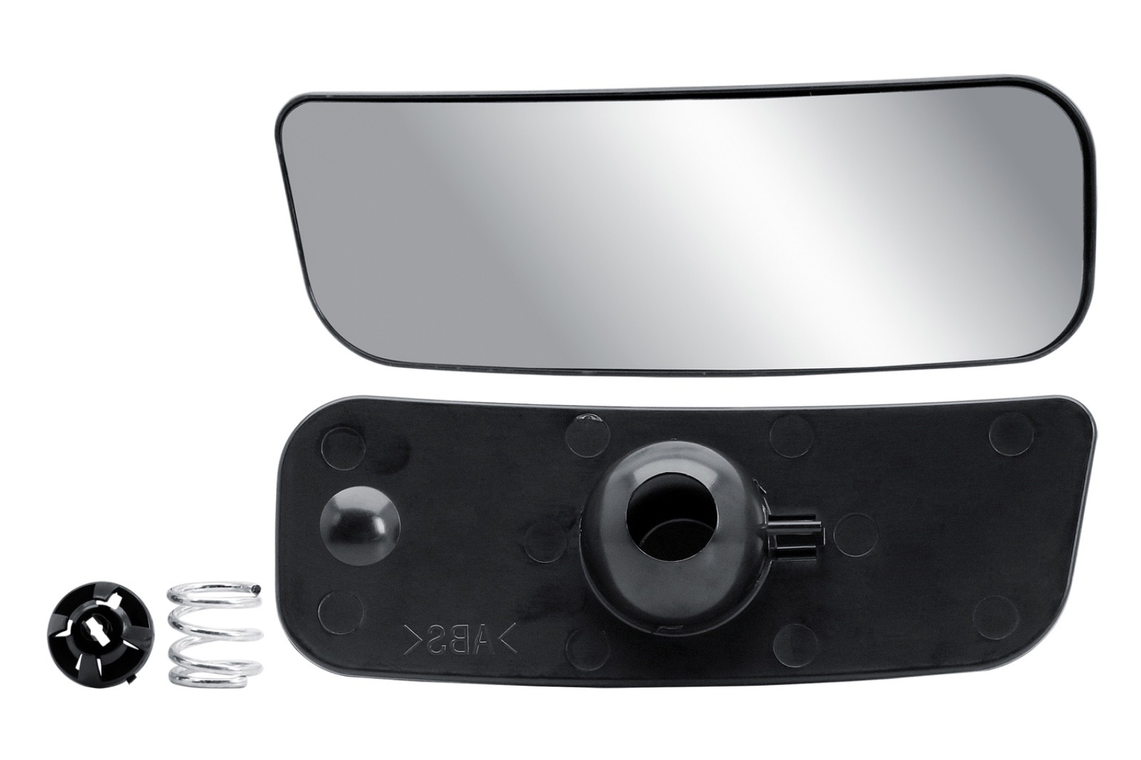 Direct-Fit Right Side Door Mirror Small Convex Glass Compatible with 12-21 Nissan NV1500 2500 3500